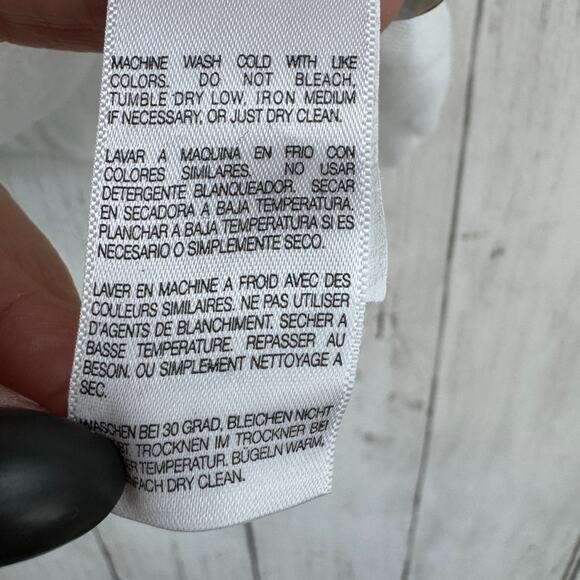 MOTHER White The Boxy Goodie Goodie Horse Around Tee Supima Cotton Size Medium - Picture 8 of 14